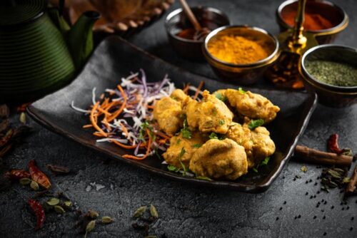 3. BROKKOLI PAKORA VEGAN