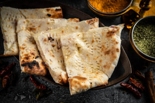 5. CHEESE AND BACON NAAN