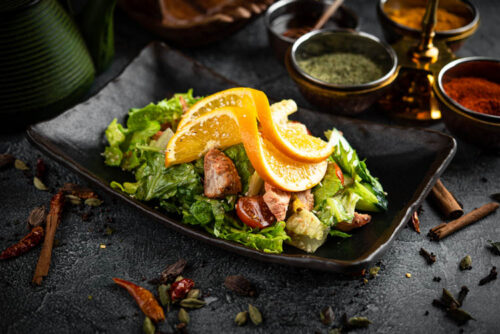 3. CHICKEN TIKKA SALAD