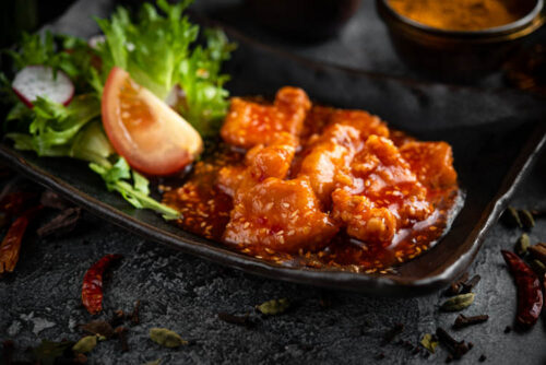 5. CRISPY CHICKEN HONEY & PEPPER
