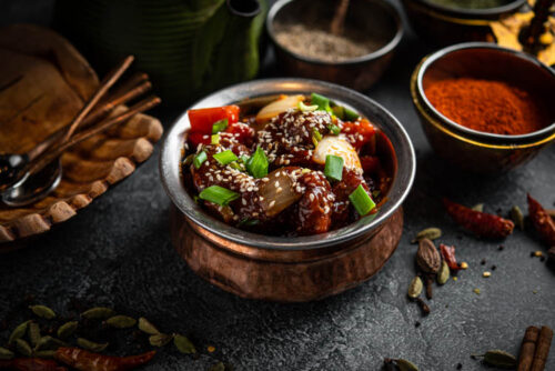 16. CRISPY SESAME LAMB