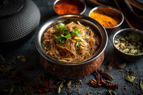 10. GLASS NOODLES EGG AND VEGETABLES