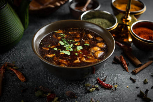 2. HOT AND SOUR CHICKEN SOUP