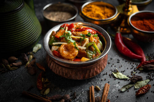 6. JALFREZIE KING PRAWNS