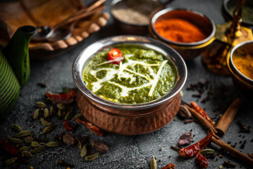 9. SAAG CHICKEN